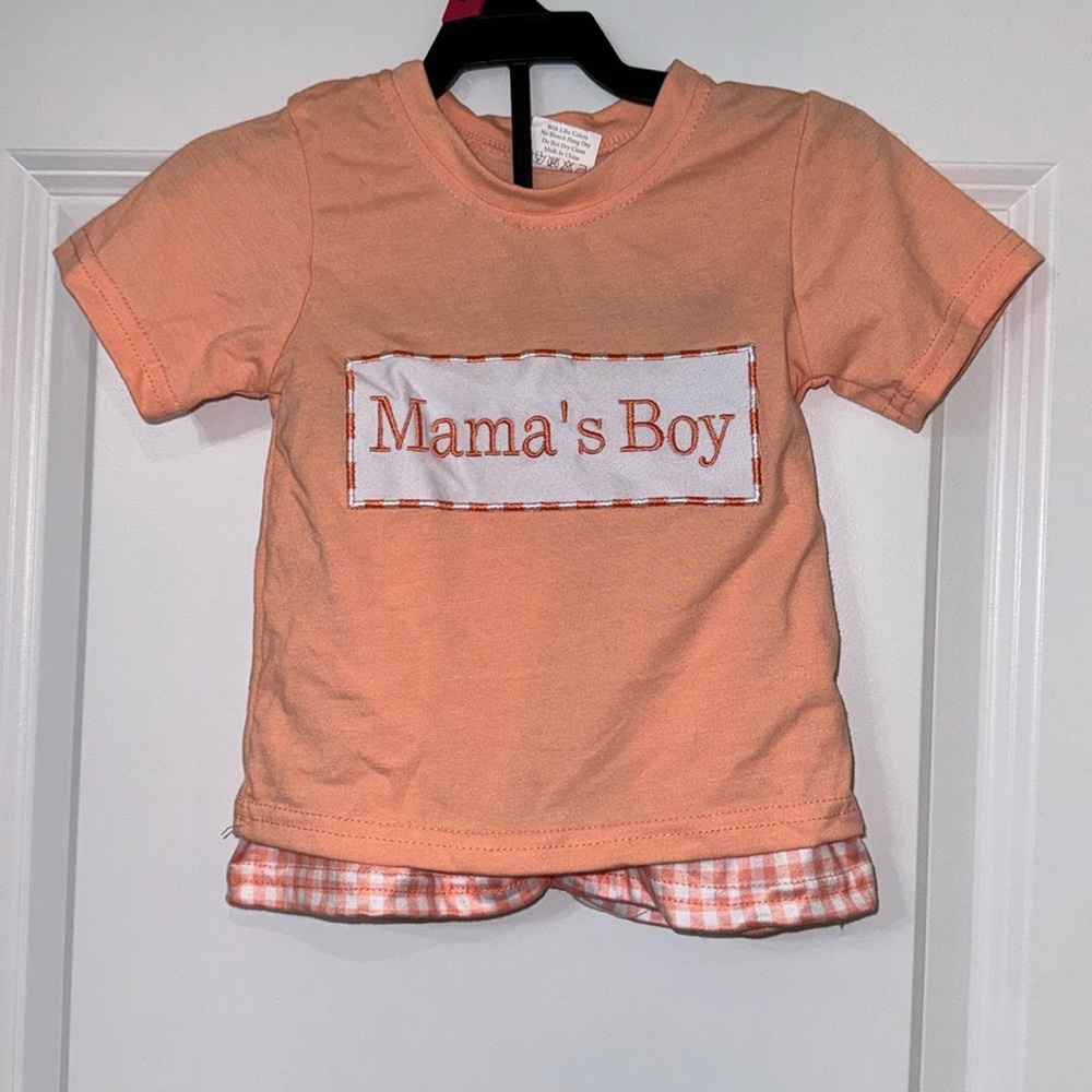 Boutique mamas boy set